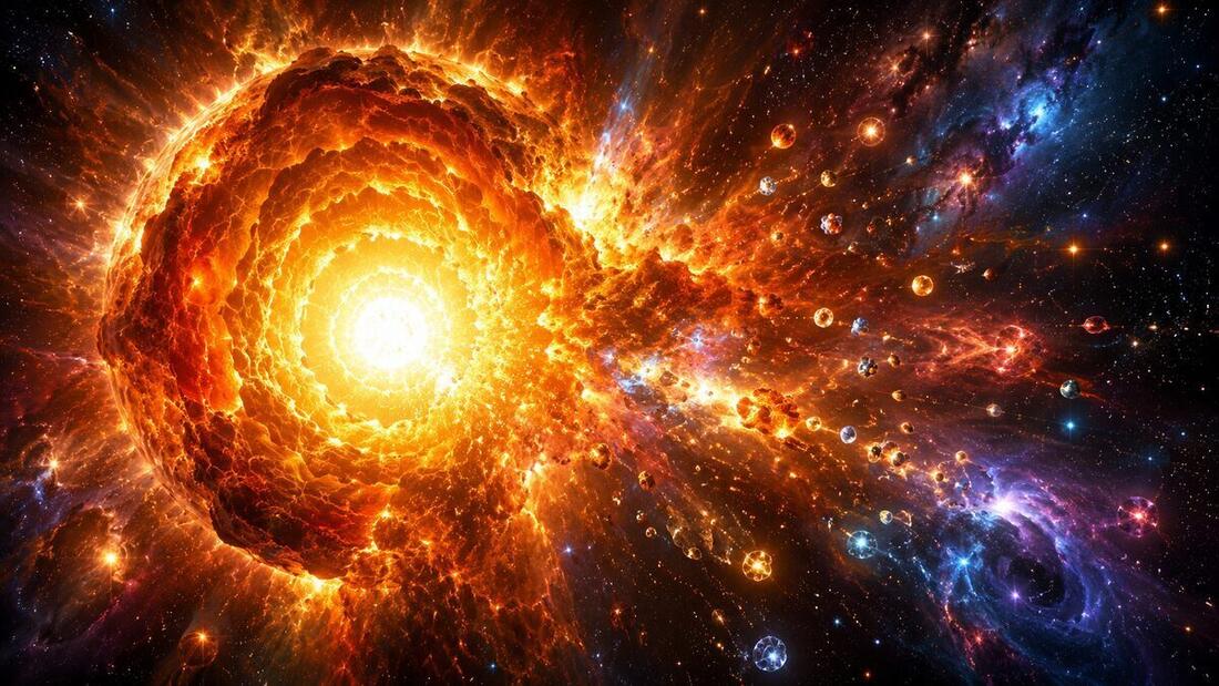 Fred Hoyle and stellar nucleosynthesis A star core and supernova forging elements, for Fred Hoyle and stellar nucleosynthesis