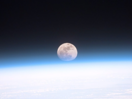 The full Moon showing its craters and dark maria