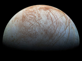 Europa, one of the major moons of the solar system